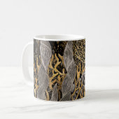 Coral Reef - Symphony - Gold and Pearl Kaffeetasse (Vorderseite Links)