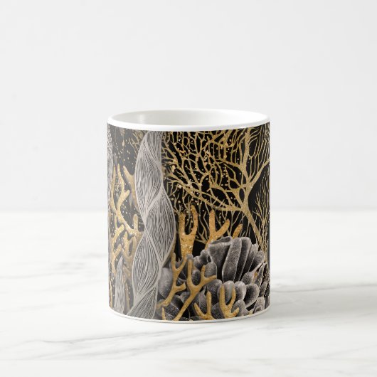 Coral Reef - Symphony - Gold and Pearl Kaffeetasse (Mittel)