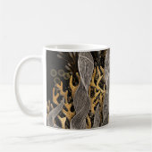 Coral Reef - Symphony - Gold and Pearl Kaffeetasse (Links)