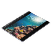 Coral Reef Underwater Notizblock (Linke Seite)