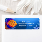 Coral Reef Zickzack Tang Label (Insitu)