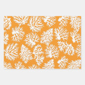 Coral Reefs Beach Summer Wedding Geschenkpapier Set (Vorderseite)