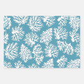 Coral Reefs Beach Summer Wedding Geschenkpapier Set (Vorderseite)