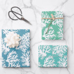 Coral Reefs Beach Summer Wedding Geschenkpapier Set<br><div class="desc">Coral Reefs Sommer Küstenstrand. Anpassbare Hintergrundfarbe,  die an das gewünschte Farbschema angepasst werden kann. Verwenden Sie die Schaltfläche Anpassen und wählen Sie eine beliebige Farbe.</div>