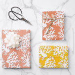 Coral Reefs Beach Summer Wedding Geschenkpapier Set<br><div class="desc">Coral Reefs Sommer Küstenstrand. Anpassbare Hintergrundfarbe,  die an das gewünschte Farbschema angepasst werden kann. Verwenden Sie die Schaltfläche Anpassen und wählen Sie eine beliebige Farbe.</div>