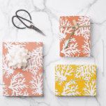 Coral Reefs Beach Summer Wedding Geschenkpapier Set<br><div class="desc">Coral Reefs Sommer Küstenstrand. Anpassbare Hintergrundfarbe,  die an das gewünschte Farbschema angepasst werden kann. Verwenden Sie die Schaltfläche Anpassen und wählen Sie eine beliebige Farbe.</div>