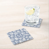 Coral Reefs Sommer Küstenstrandmonogramm Außenbere Untersetzer (Vor Ort)