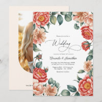 Coral-Rosa, Aprikosen-Schimmer und Soft Mint-Hochz