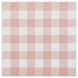 Coral Rose Buffalo Kariert Stoff