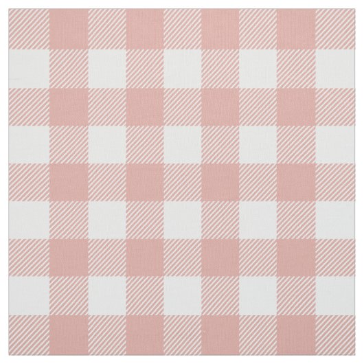 Coral Rose Buffalo Kariert Stoff (Muster)