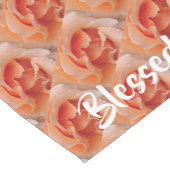 CORAL ROSE Hochzeitsfeier Christlich Kurzer Tischläufer (Ecke)