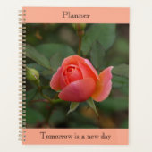 Coral Rose Planner Planer (Vorderseite)