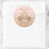 Coral Royal Messe Princess Circle Stickers (Tasche)