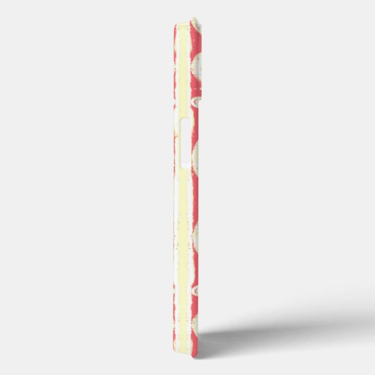 Coral scrollwork muster Case-Mate iPhone Fall Hülle (Rückseite / Rechts)