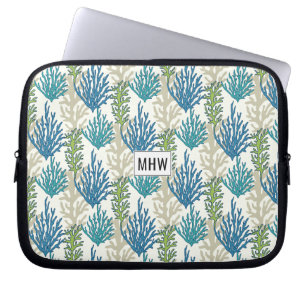 Coral Seaweeds kundenspezifische Laptop-Ärmel für Laptopschutzhülle
