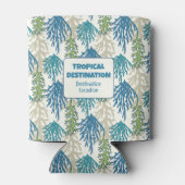 Coral Seaweeds-Text Dosenkühler (Rückseite)