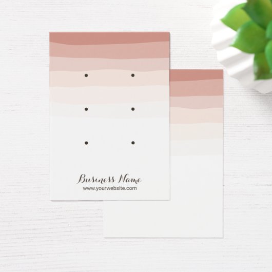 Coral Shades 3 Set Earring Display Holder (Schreibtisch)