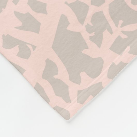 Coral Shadow Fleecedecke (Ecke)