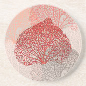 Coral Shadow Getränkeuntersetzer (Vorne)
