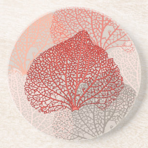 Coral Shadow Getränkeuntersetzer