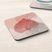 Coral Shadow Getränkeuntersetzer (Linke Seite)