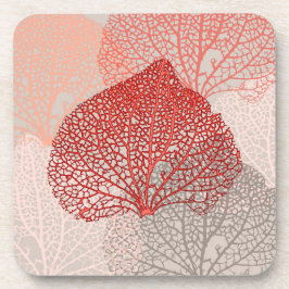 Coral Shadow Getränkeuntersetzer