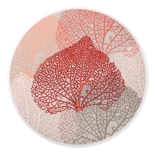 Coral Shadow Keramikknauf (Vorderseite)