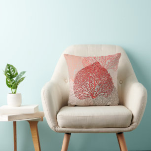 Coral Shadow Kissen