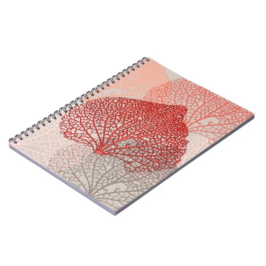 Coral Shadow Notizblock (Linke Seite)