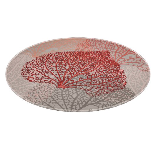 Coral Shadow Schneidebrett (Ecke)