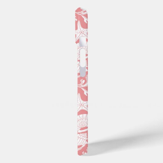 Coral Shells Personalized Case-Mate iPhone Hülle (Rückseite / Links)