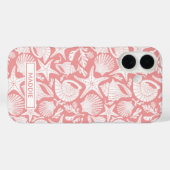 Coral Shells Personalized Case-Mate iPhone Hülle (Rückseite (Horizontal))