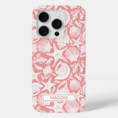 Coral Shells Personalized Case-Mate iPhone Hülle (Rückseite)