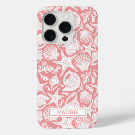 Coral Shells Personalized Case-Mate iPhone Hülle