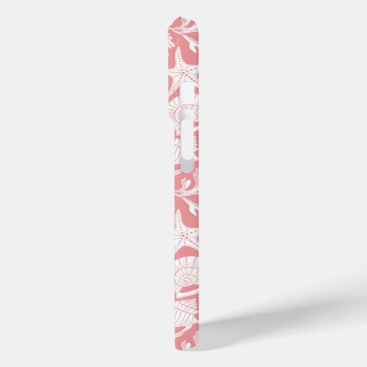 Coral Shells Personalized Case-Mate iPhone Hülle (Rückseite / Links)