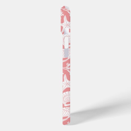 Coral Shells Personalized Case-Mate iPhone Hülle (Rückseite / Links)