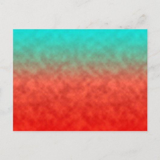 Coral Sky Memory Postkarte (Vorderseite)