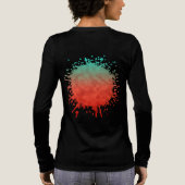 Coral Sky Memory Tri-Blend Shirt (Rückseite)