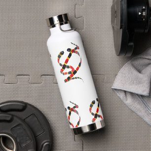 Coral Snakes Wildlife Art Trinkflasche