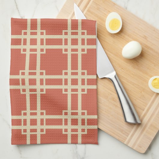 Coral Spice Moods Indien Handtuch (Viertel Falte)