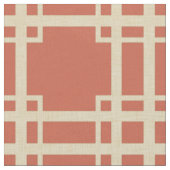Coral Spice Moods Indien Stoff (Nahaufnahme)