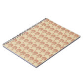 Coral Spice Moods Palm Notizblock (Linke Seite)