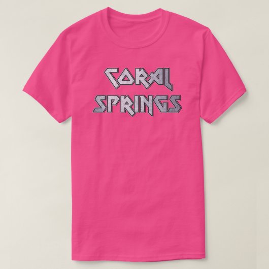 Coral Springs FL T-Shirt (Design vorne)