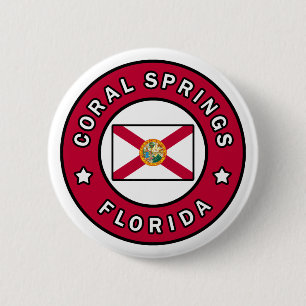 Coral Springs Florida Button