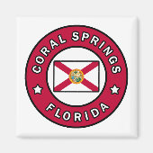 Coral Springs Florida Magnet (Vorne)