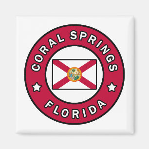 Coral Springs Florida Magnet