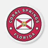 Coral Springs Florida Magnet (Vorne)