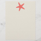 Coral Starfish Cancun Mexiko Begrüßungsschreiben (Rückseite)