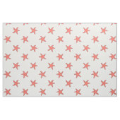 Coral Starfish Muster Stoff (Fat Quarter (45,7 x 55,9 cm))