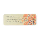 Coral Tree Caramel Cafe Rücksendeadresse (Vorne)